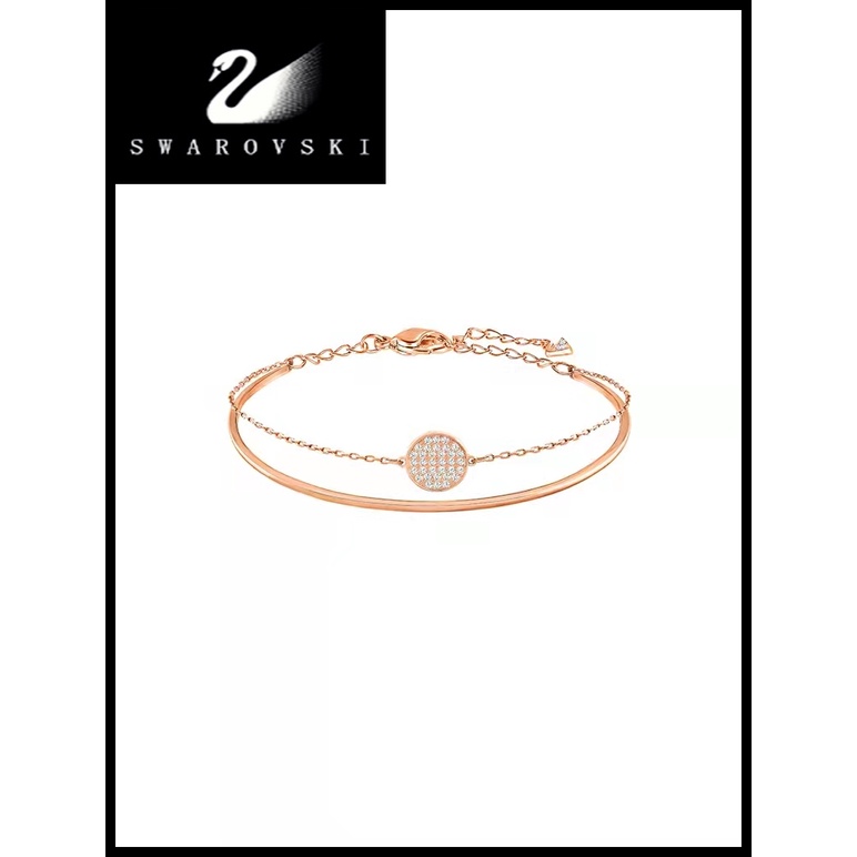 จัดส่งด่วนทั่วไทย-swarovski-สร้อยข้อมือสุภาพสตรีดีไซน์ลามิเนต-เครื่องประดับแท้-100-คริสตัลแฟชั่นของขวัญวันหยุด