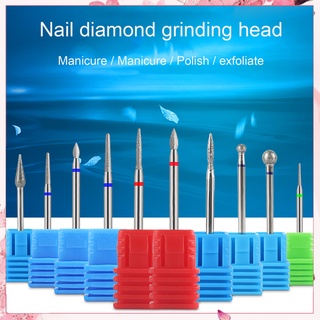 &lt;Sale&gt; Electric Polishing Nail Drill Bit Gel Removal Milling Pedicure Manicure Tool