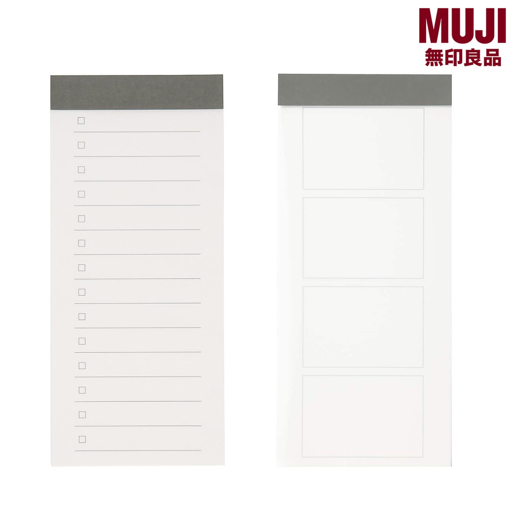Muji Notepad สมุดฉีกจดบันทึก จากมูจิ | Shopee Thailand