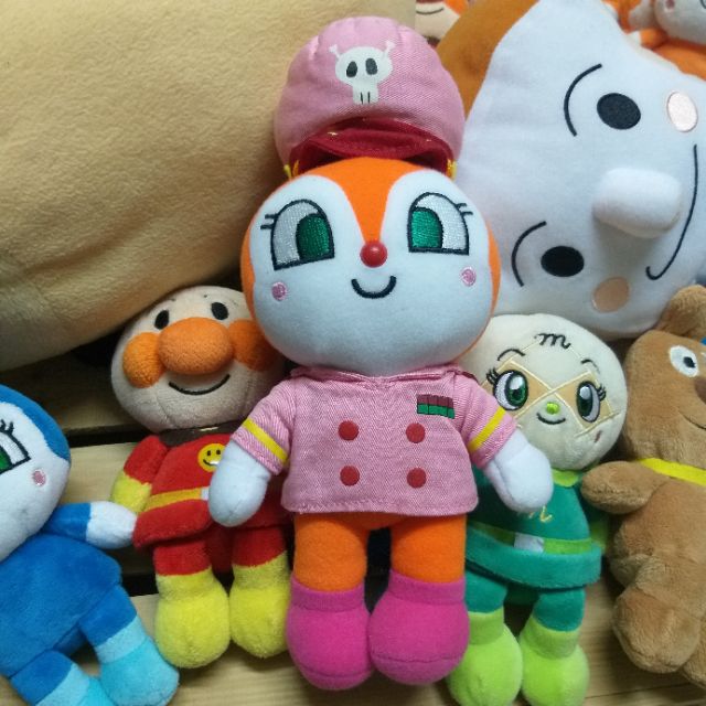 โดคินจัง-ไบกิ้นแมน-dokinchan-baikinman-เรื่อง-anpan-anpanman-อันปัง-อันปังแมน-ตุ๊กตามือสองญี่ปุ่น