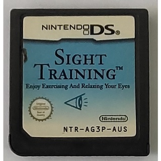 ตลับเกม nintendo ds  ชื่อเกม sight training  for Nintendo 3DS NDS DS DSI