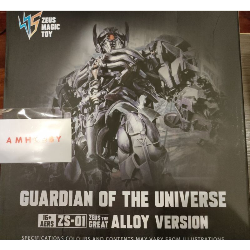 Zeus Magic Toy Zs01 Guardian Of The Universe (Shockwave) Shopee Thailand