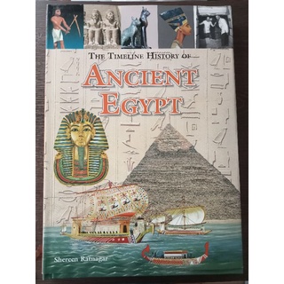 THE  TIMELINE  HISTORY OF ANCIENT EGYPT/ปกแข็ง/หนังสือมือสองสภาพดี