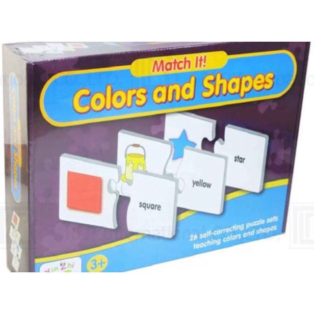 สินค้าราคาพิเศษ-จิ๊กซอว์-colors-and-shapes-สีและรูปทรง