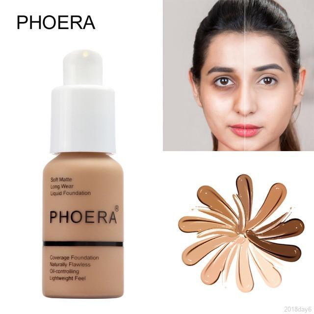 สินค้า PHOERA ครีมรองพื้น คอนซีลเลอร์ เนื้อแมตต์ 30 มล.