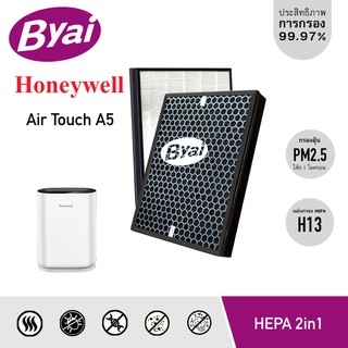 แผ่นกรองอากาศ สำหรับ เครื่องฟอกอากาศ Honeywell รุ่น Air Touch A5 ใช้แทนไส้กรองรุ่น HCMF25M0012 ของเครื่อง HAC25M1201W