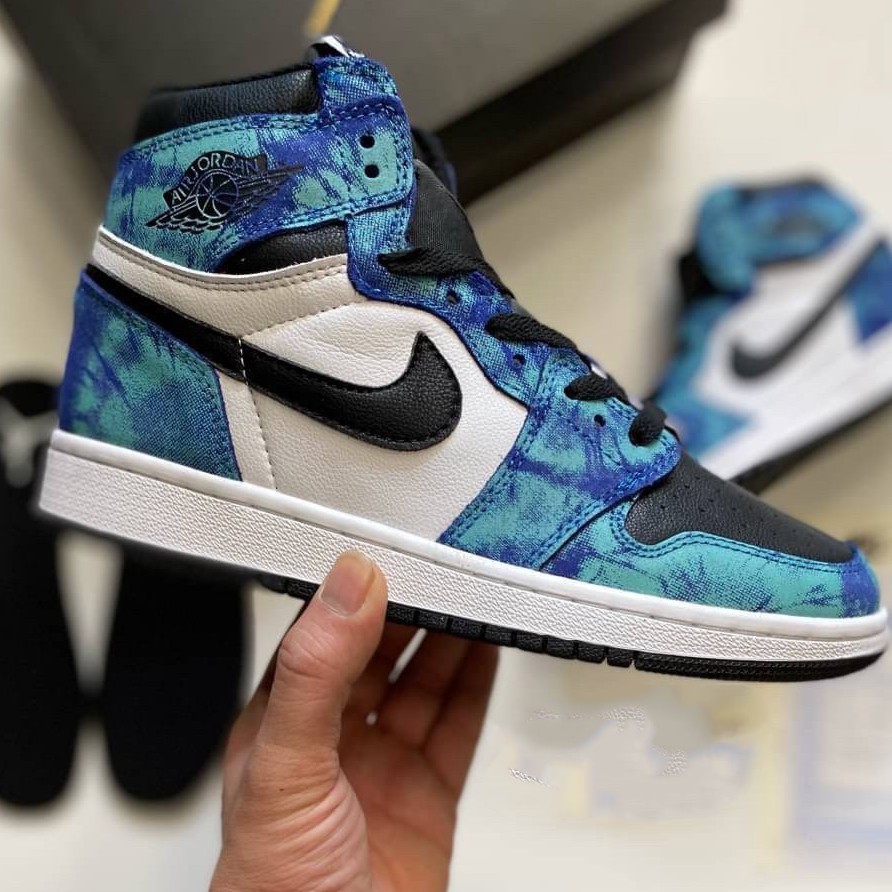 retro jordan tie dye