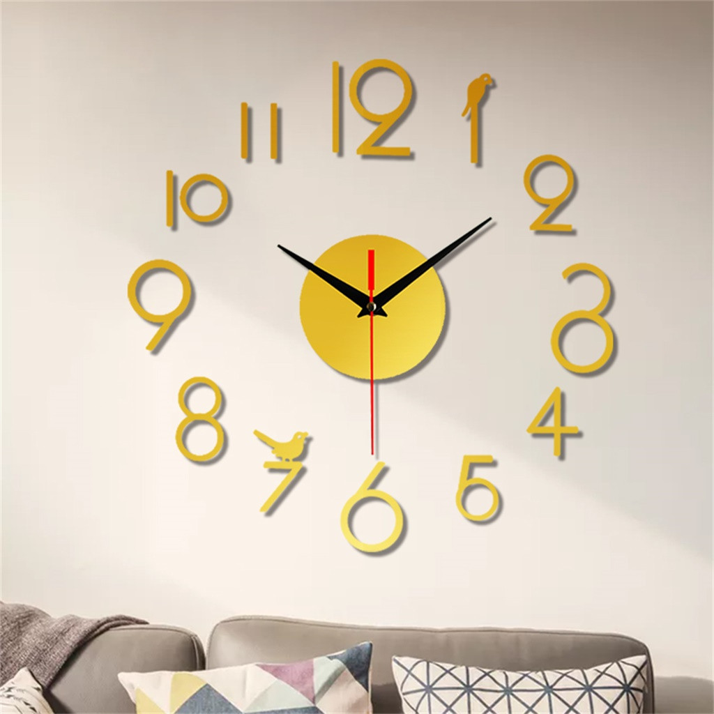 ภาพหน้าปกสินค้าสติ๊กเกอร์นาฬิกาตัวเลขโรมัน Diy ขนาดใหญ่ / 3 D สําหรับติดตกแต่งผนัง จากร้าน trendycollection.th บน Shopee