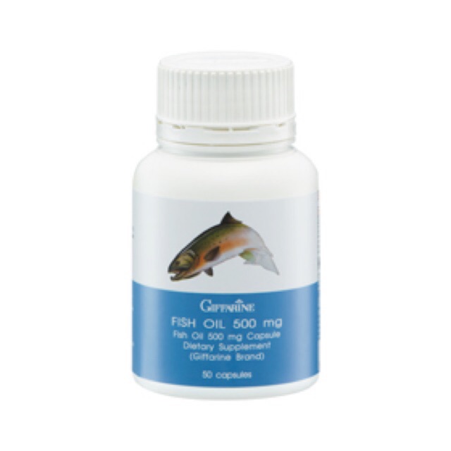 ส่งฟรี-น้ำมันปลากิฟฟารีน-fish-oil-giffarine-500-มิลลิกรัม-50-แคปซูล-น้ำมันตับปลา-ทานได้ทุกวัย