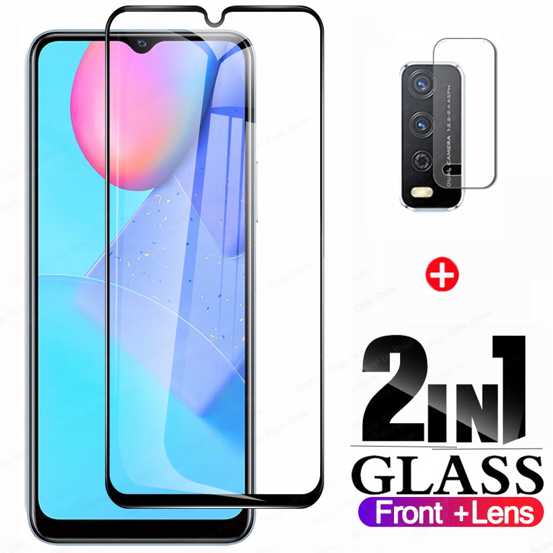 2-in-1-tempered-glass-on-for-vivo-y12s-2021-screen-protector-camera-lens-film-for-vivo-y12s-y12-y-12s-12-s-glass