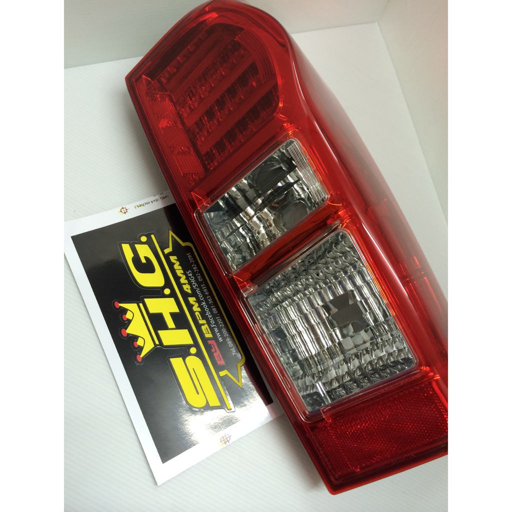 ไฟท้าย LED ยูโร 3 พร้อมหลอดและสายไฟ ข้างขวา (RH) D-max All New ปี 2011 ...
