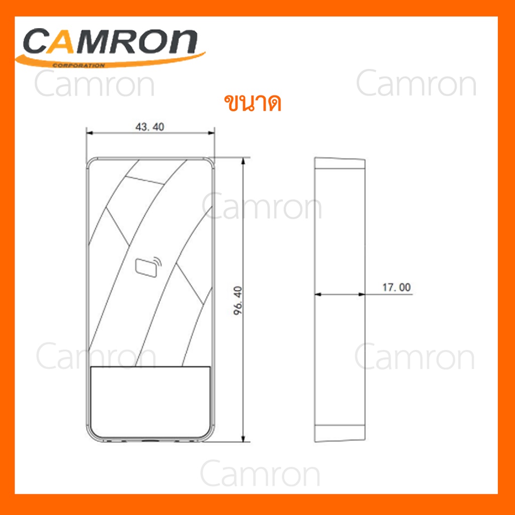 เครื่องอ่านบัตร-คีย์การ์ด-dahua-access-control-รุ่น-ai-dhi-asr1200e-rfid-reader-กันน้ำใช้งานได้ทุกสถานที่