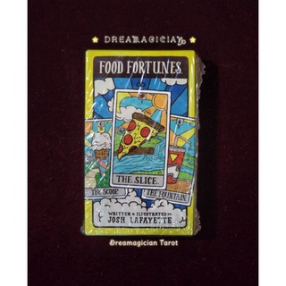 Food Fortunes Tarot Cards ไพ่ยิปซีแท้เมนูอาหาร ไพ่แท้ลดราคา ไพ่ยิปซี ไพ่ทาโร่ต์ ไพ่ออราเคิล Tarot Oracle Cards