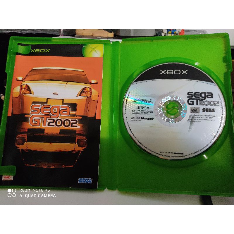 แผ่นแท้-เกมส์-sega-gt-2002-xbox-japan-มือสอง-แผ่นสวย-ใช้งานได้ปกติ