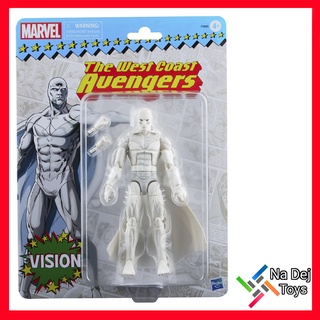 Marvel Legends Retro West Coast Avengers Vision (White) มาร์เวล เลเจนด์ส เรโทร วิชั่น