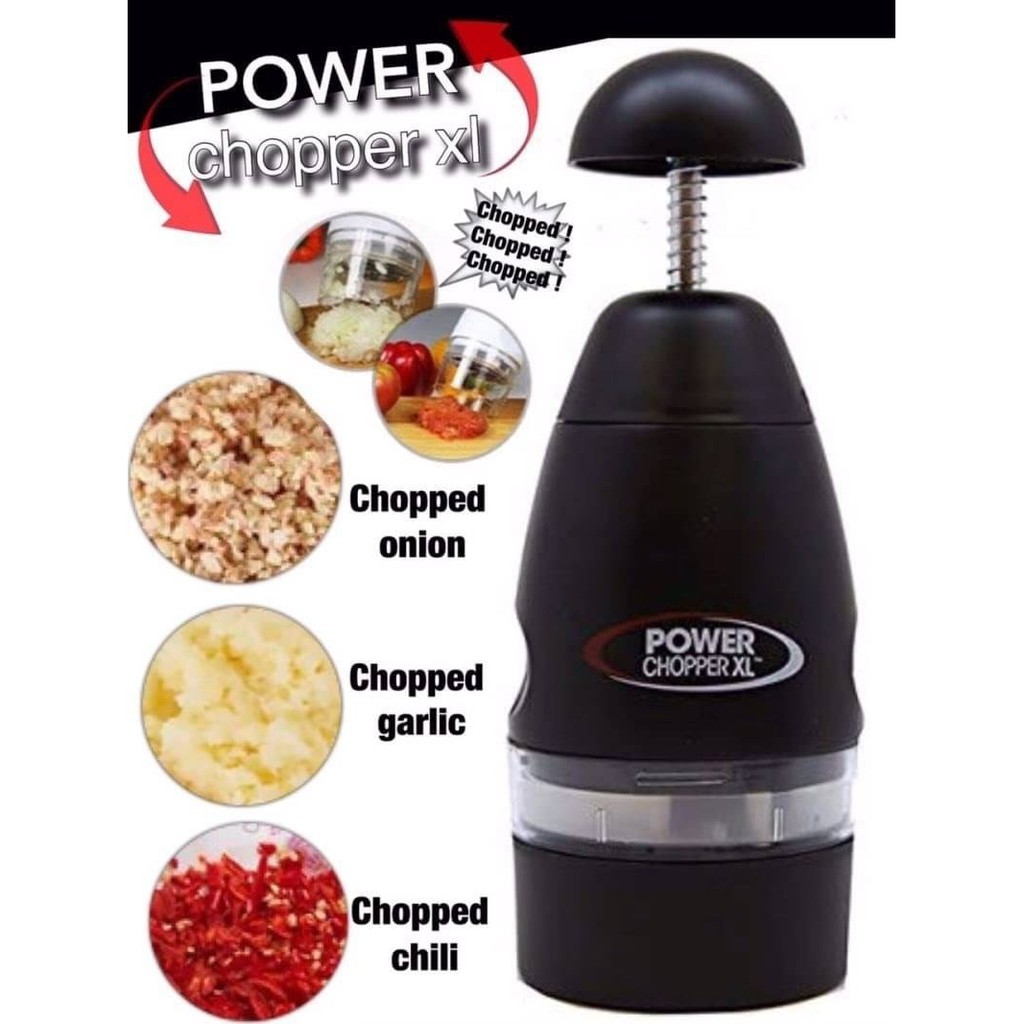 Power chopper xl เครื่องบด สับ ซอย หั่น อเนกประสงค์ บดสับได้ละเอียด ...
