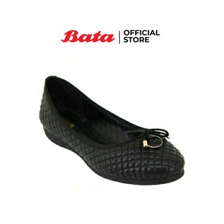 *Best Seller* Bata บาจา รองเท้าคัทชูแบบสวม ใส่ทำงานแฟชั่น ใส่สบาย BALLARINA  สีดำ รหัส 5516878 / สีชมพู รหัส 5519878