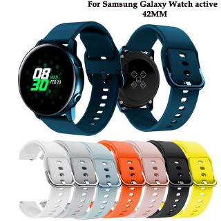 สินค้า สายนาฬิกาข้อมือซิลิโคนสำหรับ Samsung Galaxy Watch Active 2
