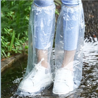 ภาพหน้าปกสินค้าพลาสติกกันน้ำฝนครอบคลุมขาและรองเท้าHigh-Top Boot ที่เกี่ยวข้อง
