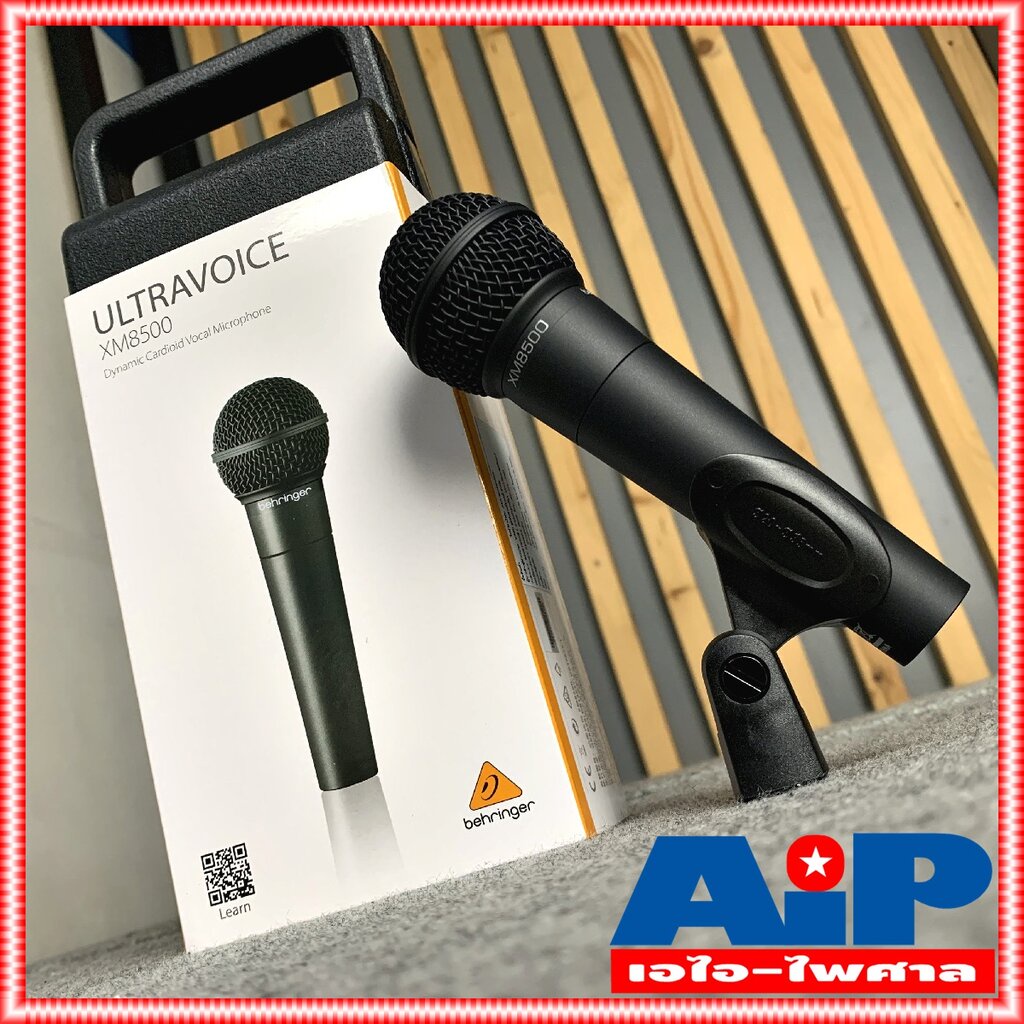 behringer-xm-8500-ไมค์โครโฟน-แบบสาย-ไมค์ร้องเพลง-xm-8500-ไมค์สาย-ไมค์โครโฟนสาย-xm8500-ไม่มีสายไมค์แถม-ไมค์คาราโอเกะ