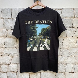 เสื้อวง The Beatles รับประกันแท้ 100%S-5XL