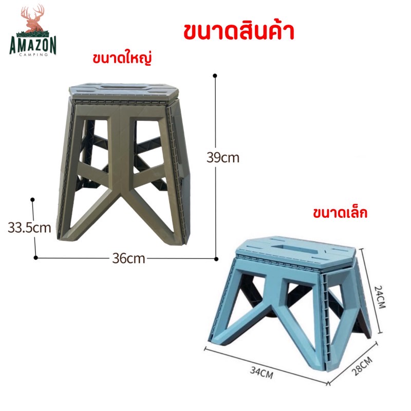 เก้าอี้แคมป์ปิ้งแบบพกพา-พลาสติกpp-รับน้ำหนักได้-200-kg-พับเก็บได้ไม่เปลืองเนื้อที่จัดเก็บ-แข็งแรง-ทนทาน