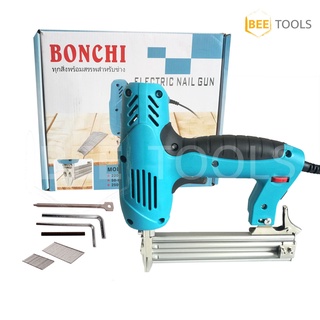 BONCHI ปืนยิงแม็กไฟฟ้า 2500 วัตต์ รุ่น BC-F30 ปืนยิงตะปู เครื่องยิงแม็กไฟฟ้า แม็คไฟฟ้าขาเดี่ยว ปรับความแรงได้ 6 ระดับ