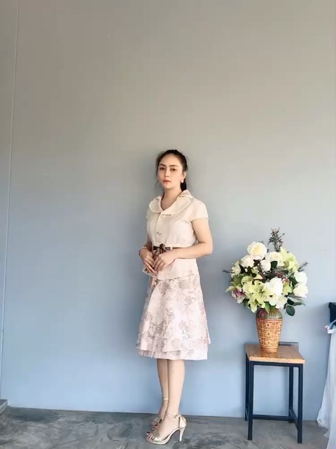 พร้อมส่ง-ชุดเช็ท-ชุดทำงาน-เสื้อ-กระโปรง-ล้างสต็อก-ลดสุดๆ