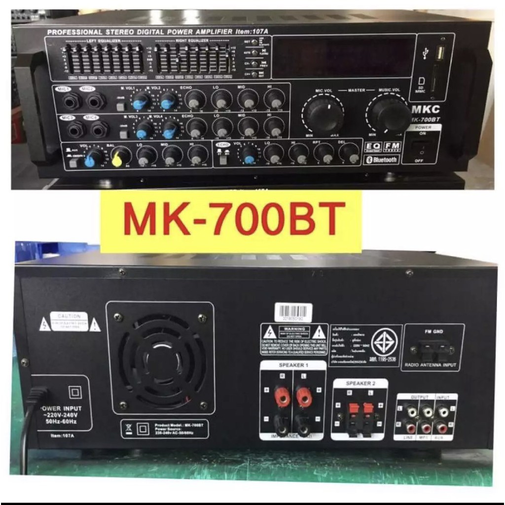 m-k-c-เครื่องขยายเสียงคาราโอเกะ-bluetooth-usb-mp-3-sd-card-รุ่น-mk-700-b-t-ฟรีสายสัญญาณ-คละสี-2เส้น