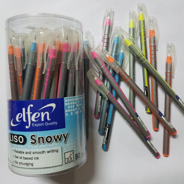 ปากกาลูกลื่น-elfen-liso-snowy-0-5-มม