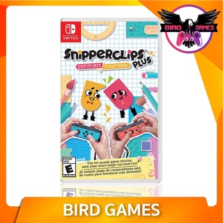 Nintendo Switch : Snipperclips Plus [แผ่นแท้] [มือ1] [Snipper clip] [Sniperclip]
