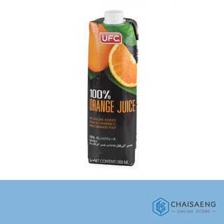 UFC 100% Orange Juice น้ำส้มเข้มข้น ตรา ยูเอฟซี 1000 มล.