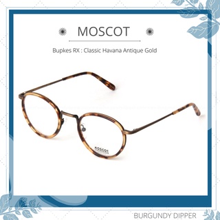 กรอบแว่นตา Moscot รุ่น Bupkes RX : Classic Havana Antique Gold