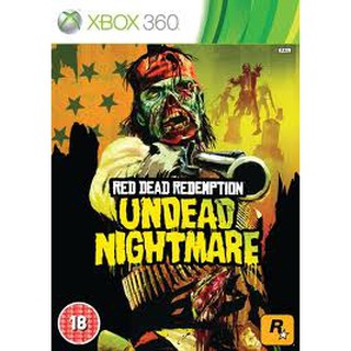 แผ่นเกมส์Red Dead Redemption Undead Nightmare xbox 360