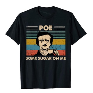 เสื้อพิมพ์ลาย Poe Some Sugar On Me Sweastreet Moto Biker สไตล์ล่าสุด สําหรับผู้ชายS-5XL