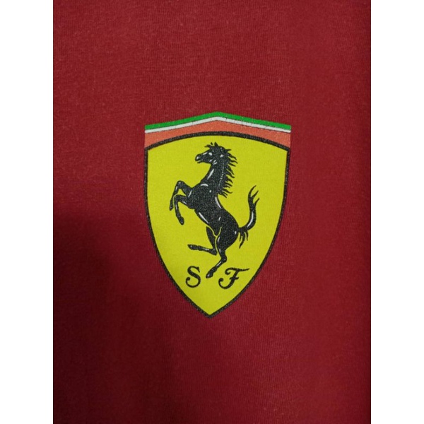 เสื้อยืด-มือสอง-งานแบรนด์-ferrari-อก-44-ยาว-30