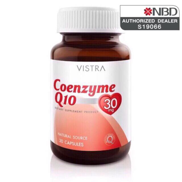 vistra-coenzyme-q10-30-เม็ด-วิสทร้า-โคเอ็นไซต์-คิว10