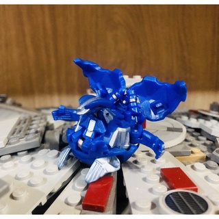 Bakugan Rubanoid Blue Aquos Gundalian Invaders DNA 770G Rare #บาคุกัน