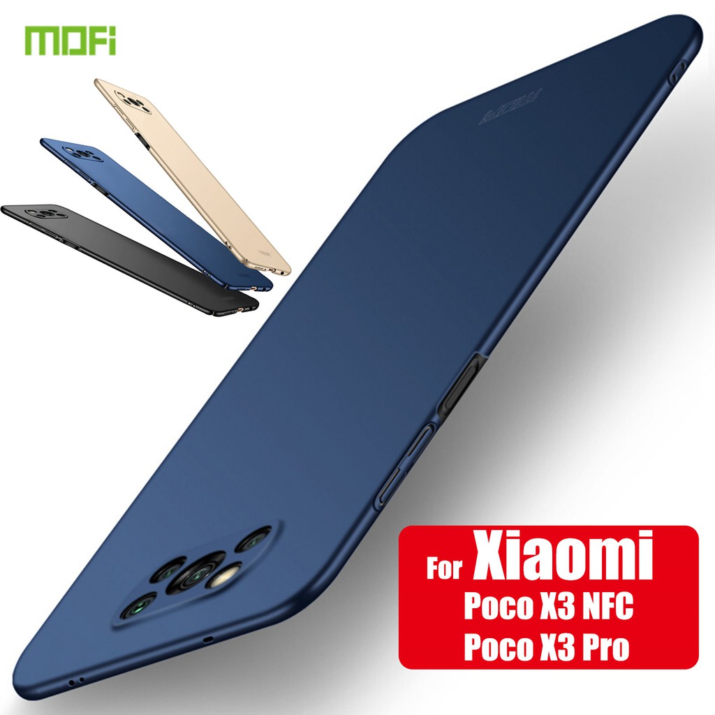 เคสฝาหลัง-xiaomi-poco-x3-nfc-poco-x3-pro-เคสฝาหลังแบบบางสุดๆ-คุณภาพดี-ยี่ห้อ-mofi-case-cover