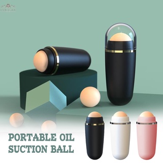 【DREAMER】Face Oil Absorbing Roller Volcanic Stone Blemish Remover Face T-zone Oil Removing Rolling Stick Ball