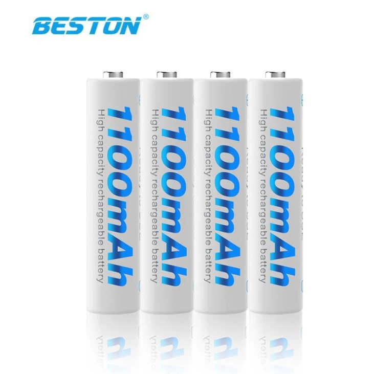 ถ่านชาร์จ Beston 1100mAh 1.2V Ni-MH  AAA แพ็ค 4 ก้อน