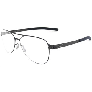 Fashion แว่นตา รุ่น IC BERLIN 014 C-2 สีเทา กรอบแว่นตา สำหรับตัดเลนส์ ทรงสปอร์ต วัสดุ สแตนเลสสตีล ขาข้อต่อ ไม่ใช้น็อต