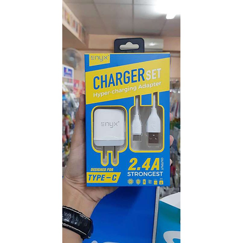 enyx-es-02-hyper-charging-2-4a-ชุดชาร์จ-type-c-รองรับ-fast-charge-ของแท้-มีประกัน