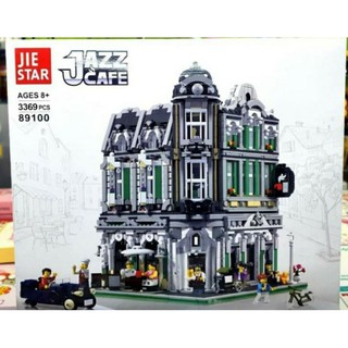 ตัวต่อเลโก้ No. 89100 ชุด City Corner JAZZ Cafe Building Blocks จำนวน 3369 ชิ้น (ชุดใหญ่)
