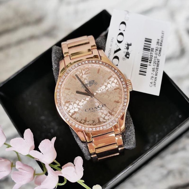 coach-watch-rose-gold