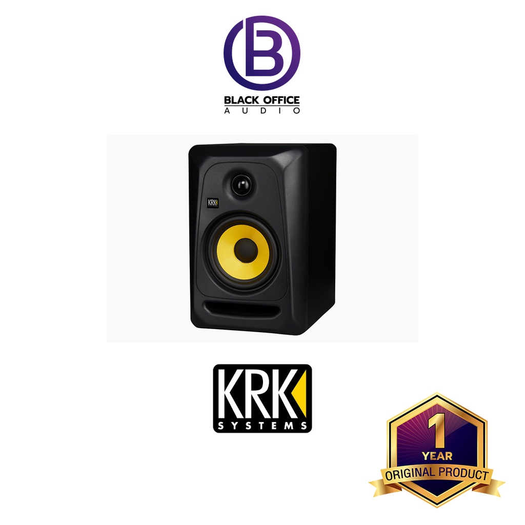 krk-classic-5-cl5g3-ลำโพงทำเพลง-ลำโพงมอนิเตอร์-มิกซ์เพลง-monitor-speaker-blackofficeaudio