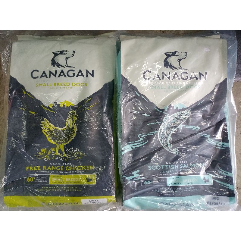 canagan-อาหารสุนัขชนิดเม็ด-สำหรับสุนัขพันธุ์เล็ก-คานาแกน-ขนาด6kg