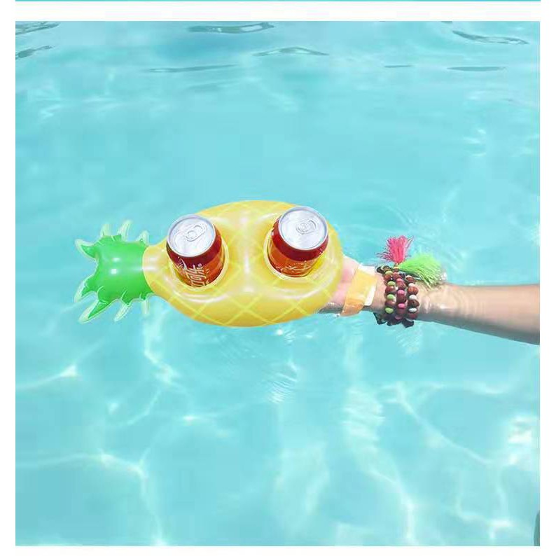 float-me-summer-ที่วางแก้วเป่าลม-สับปะรด-inflatable-pineapple-cup-holder