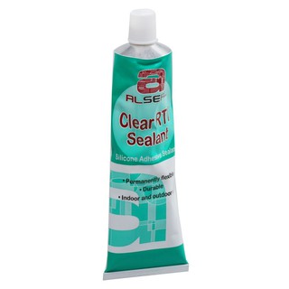 ซิลิโคนมีกรด ALSEAL 75 ก. สีใส วัสดุประสานและอุดรอยรั่ว เคมีภัณฑ์ก่อสร้าง วัสดุก่อสร้าง SILICONE ALSEAL 75G CLEAR