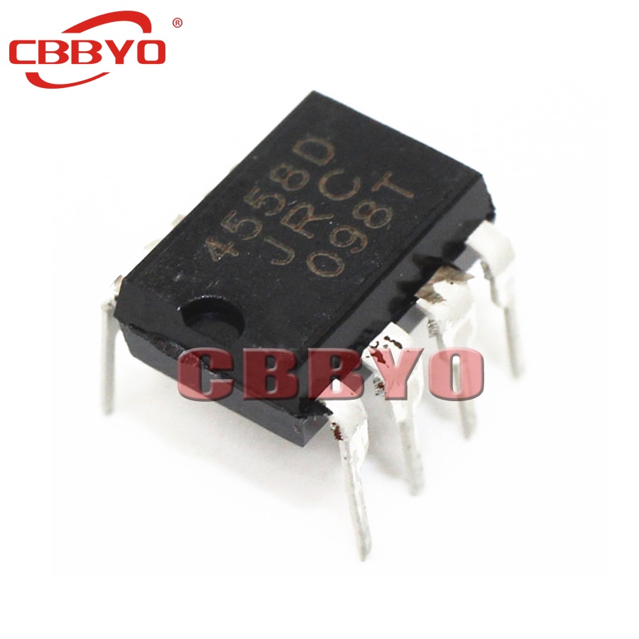 NJM4558D DIP-8 NJM4558 JRC4558 4558D AMPLIFIER - Atvparts Èlectronique